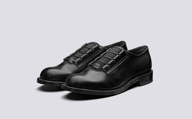 Grenson CRAIG GREEN Mens Slip on Shoes - Black FP9462